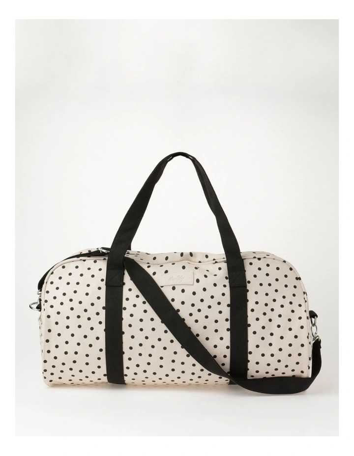 Polka dot duffle bag clearance