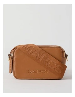 Budapest Camera Crossbody Bag In Tan