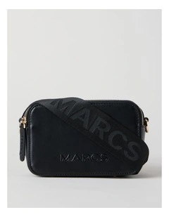 Budapest Camera Crossbody Bag in Black