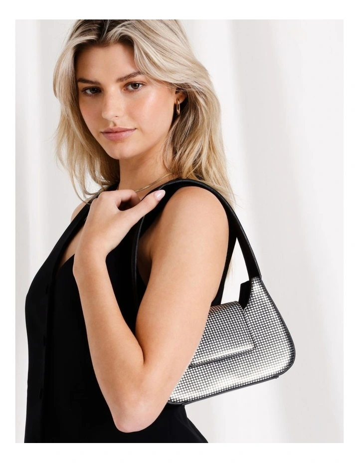 Kylie Shoulder Bag in Black image 4