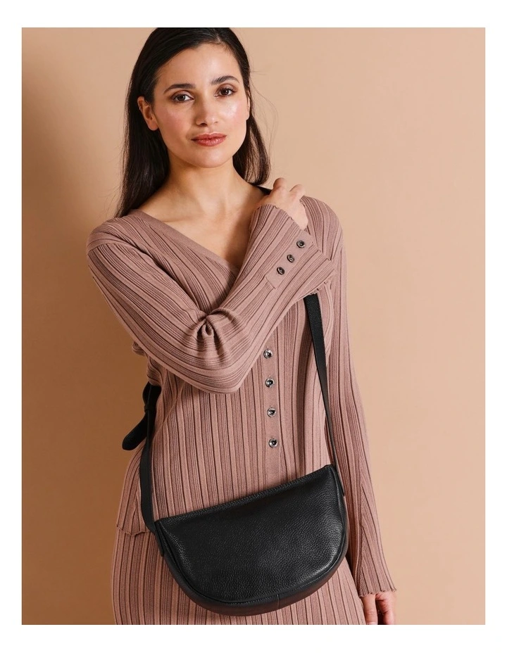 Dolly Crossbody Bag in Black image 7
