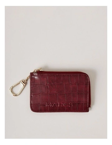 Tropea Coin Purse in Berry