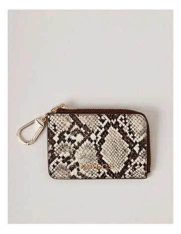 Tropea Coin Purse in Snake Combo