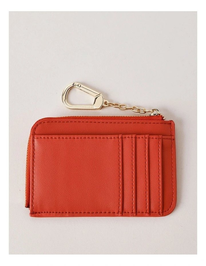 Tropea Credit Card Holder in Clay image 3
