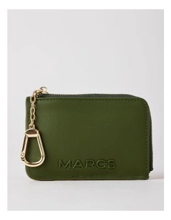 Tropea Credit Card Holder in Olive