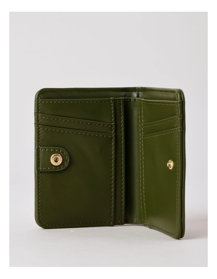 Calabria Bifold Wallet in Olive Combo image 2