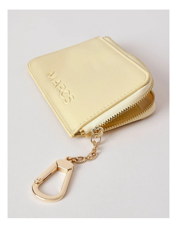 Tropea Credit Card Holder in Lemon image 5