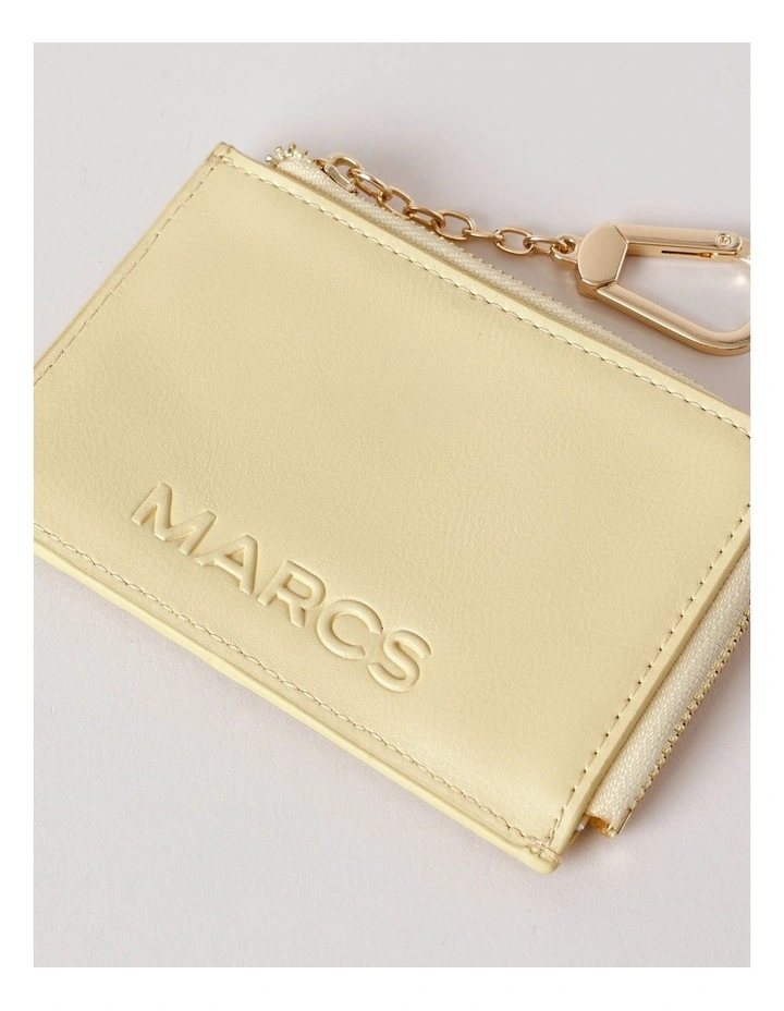 Tropea Credit Card Holder in Lemon image 7