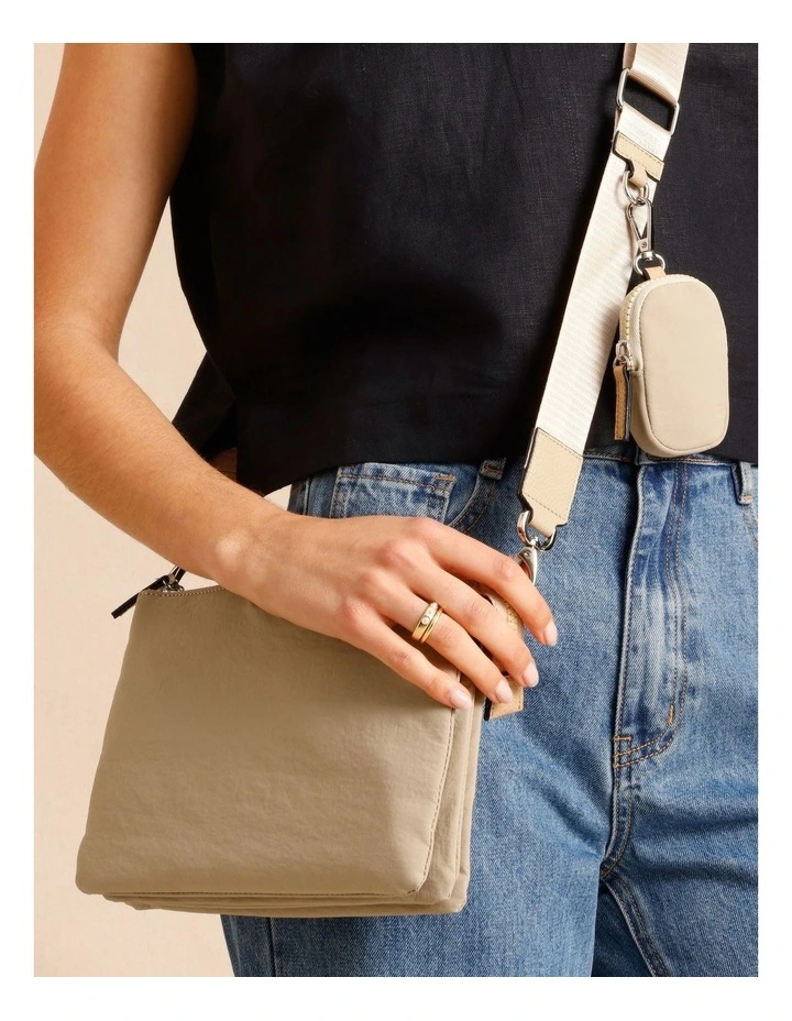 Reese Crossbody in Taupe image 4