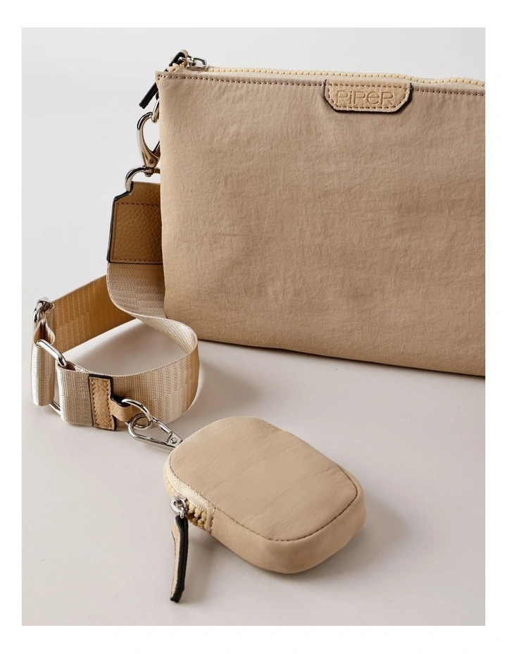 Reese Crossbody in Taupe image 6