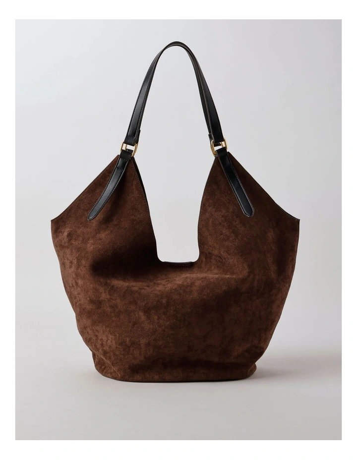 Abilene Tote Bag in Chocolate image 1