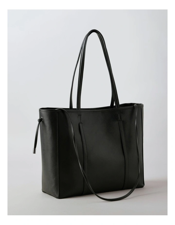 Christine Tote Bag in Black image 5