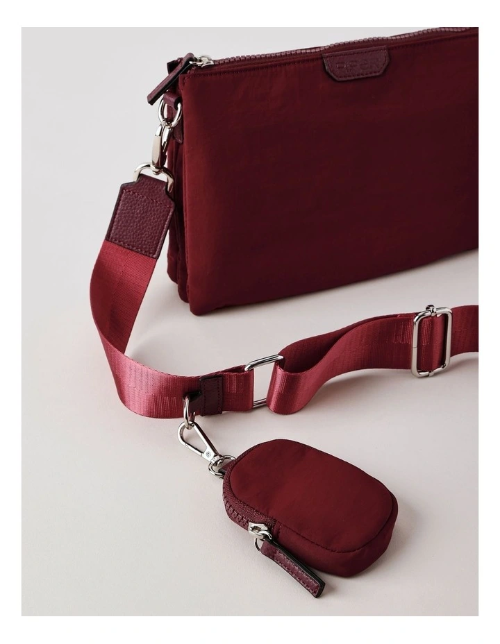 Reese Crossbody Bag in Bordeaux image 7