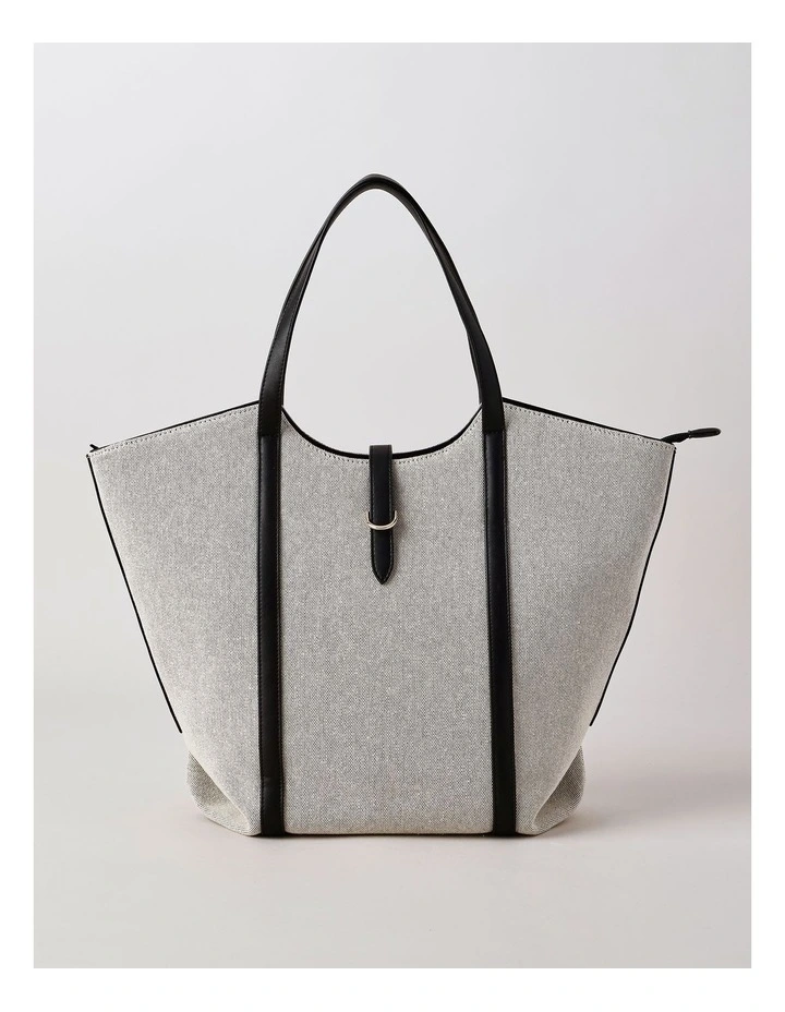 Columbus Tote Bag in Black image 1