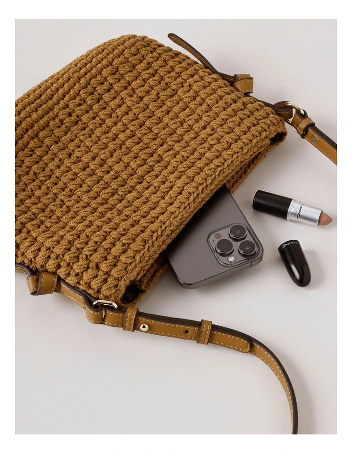El Paso Crossbody Bag in Tan image 3