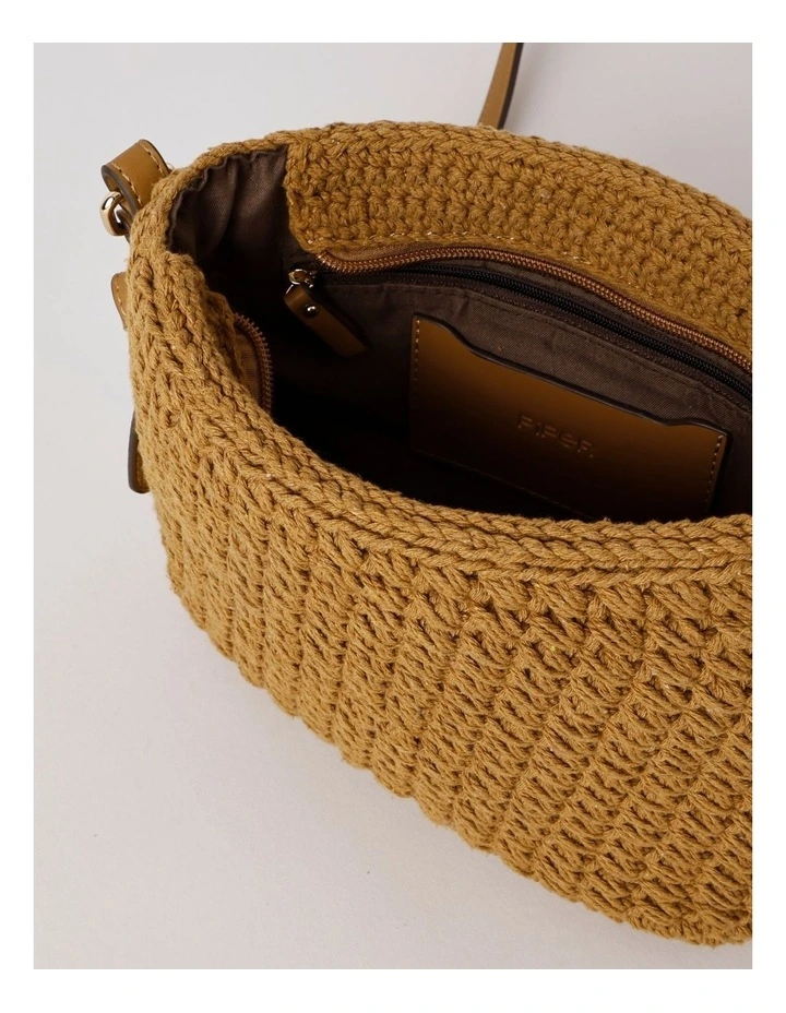 El Paso Crossbody Bag in Tan image 7