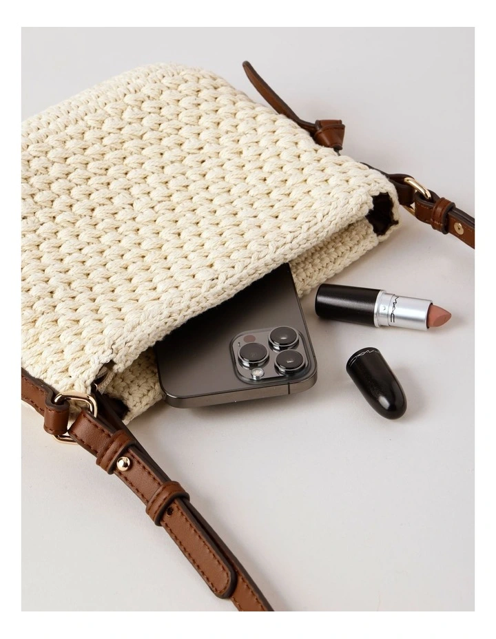 El Paso Crossbody Bag in Ecru image 3