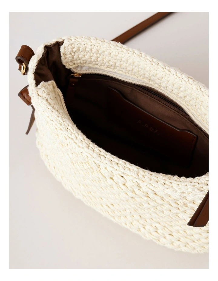 El Paso Crossbody Bag in Ecru image 7