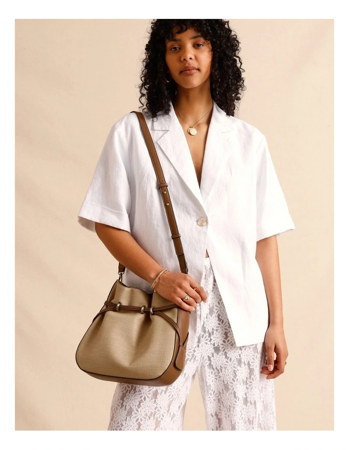 Wichita Crossbody Bag in Tan image 2