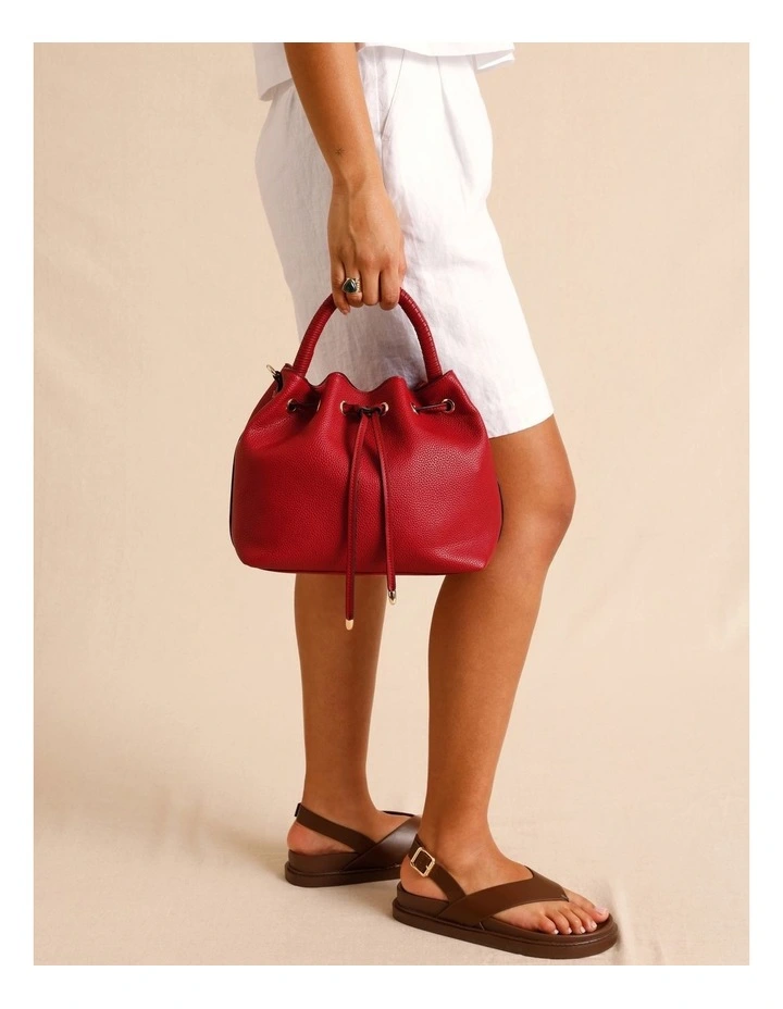 Cuba Crossbody Bag in Red image 4