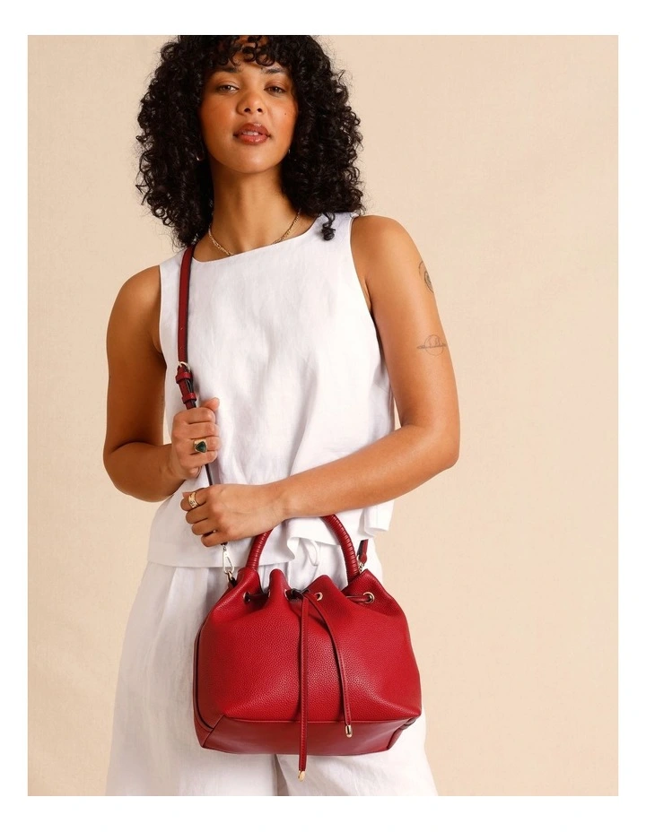 Cuba Crossbody Bag in Red image 6