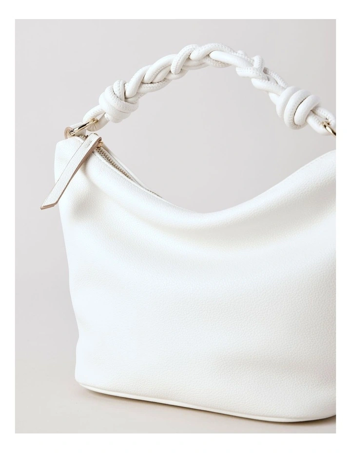 Portland Crossbody Bag in White image 3