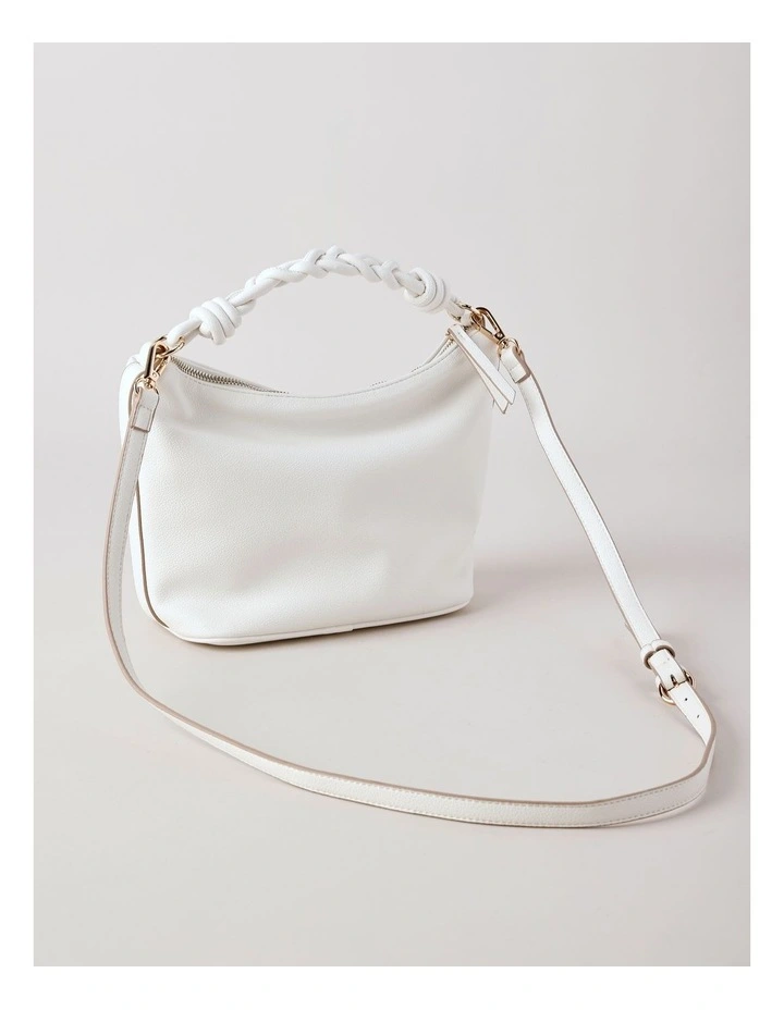 Portland Crossbody Bag in White image 5