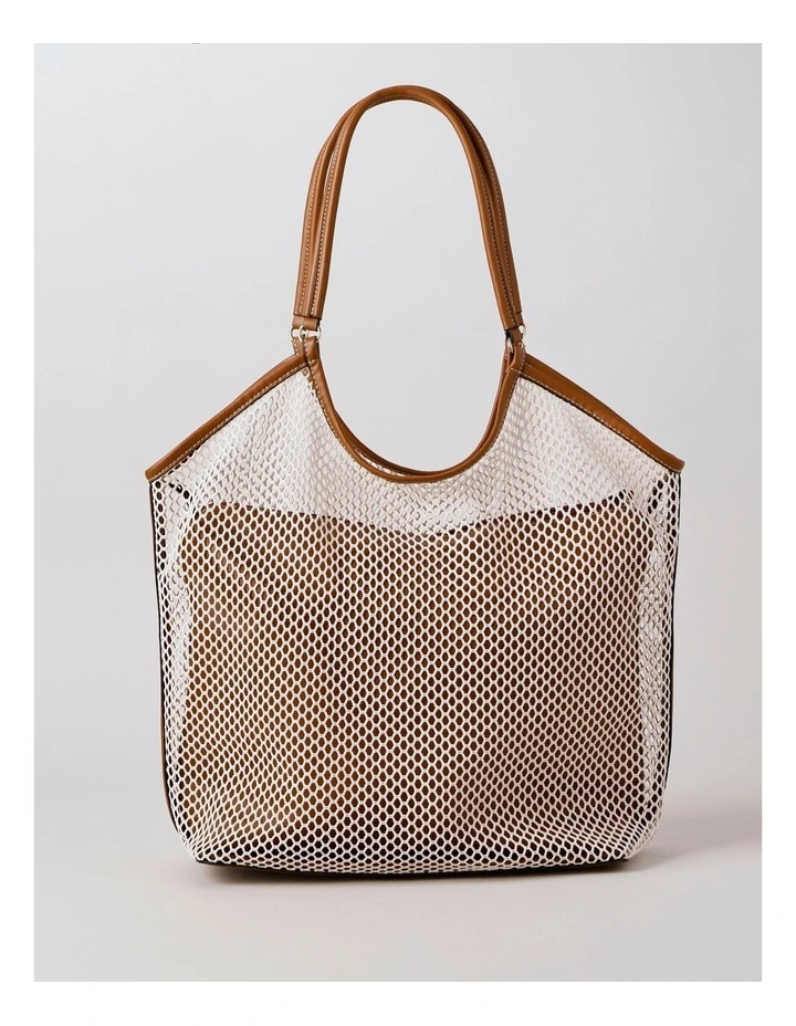 Hampton Tote Bag in Natural image 1