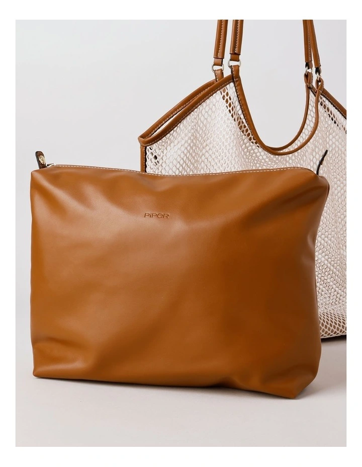 Hampton Tote Bag in Natural image 5