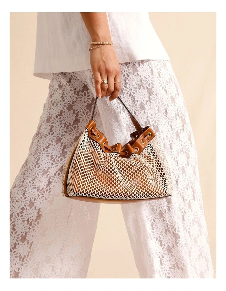 Hampton Crossbody Bag in Natural image 4
