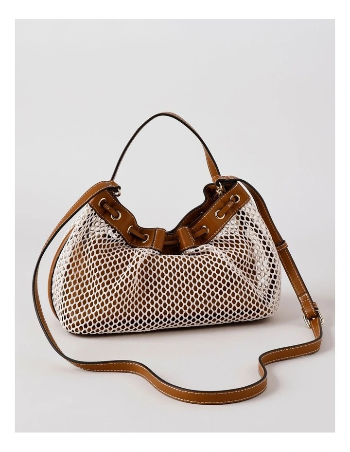 Hampton Crossbody Bag in Natural image 5