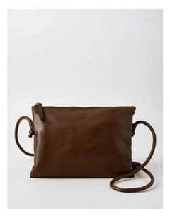 Detroit Crossbody Bag in Chocolate