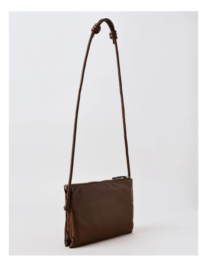 Detroit Crossbody Bag in Chocolate image 3