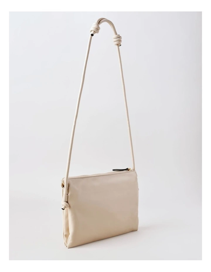 Detroit Crossbody Bag in White image 3