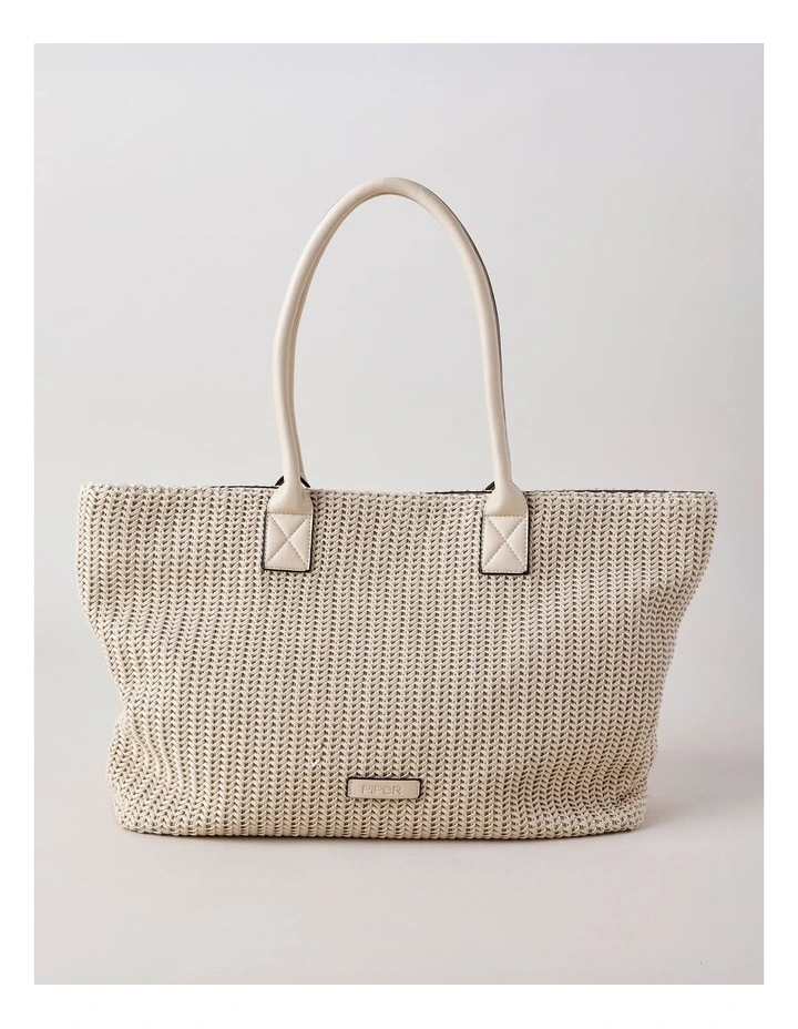 Cleveland Tote Bag in White image 1