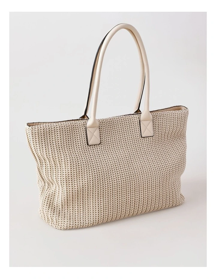 Cleveland Tote Bag in White image 5