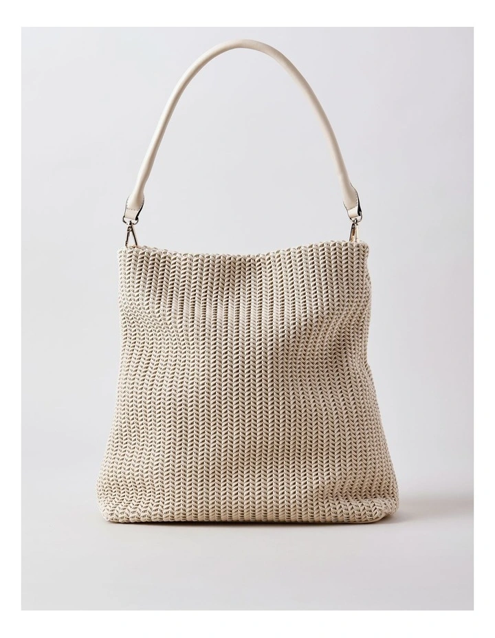 Cleveland Shoulder Bag in White image 1