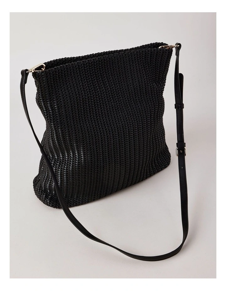 Cleveland Shoulder Bag in Black image 7