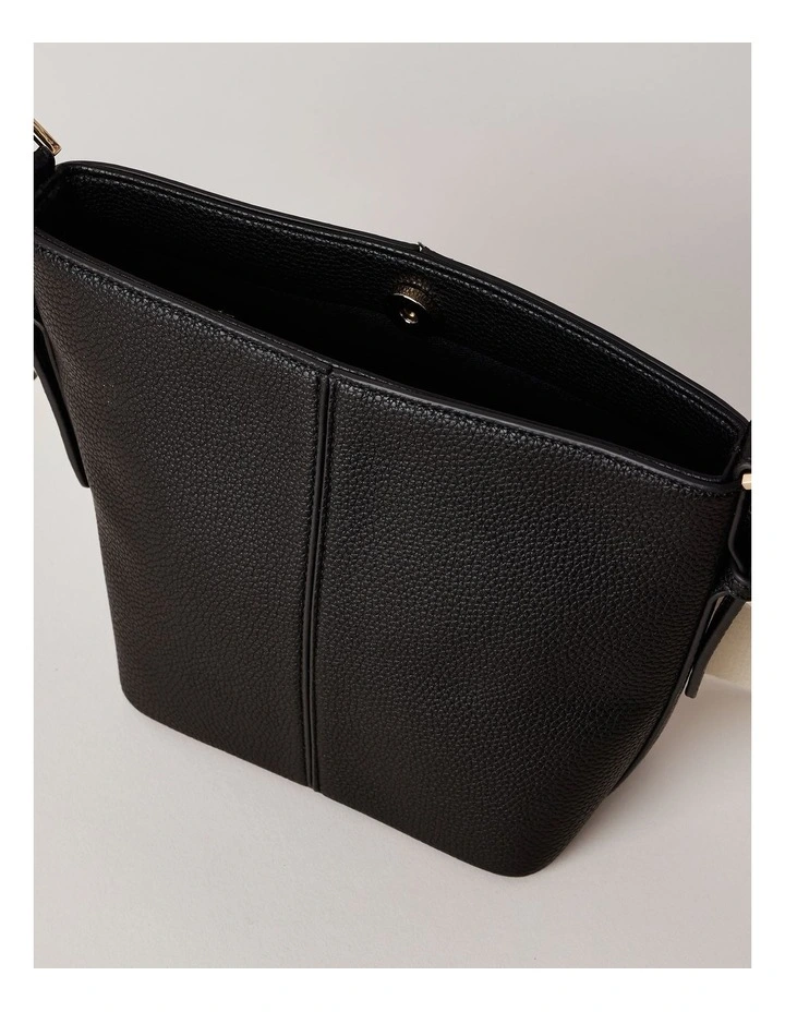 Plano Crossbody Bag in Black image 5