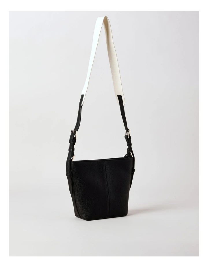 Plano Crossbody Bag in Black image 6