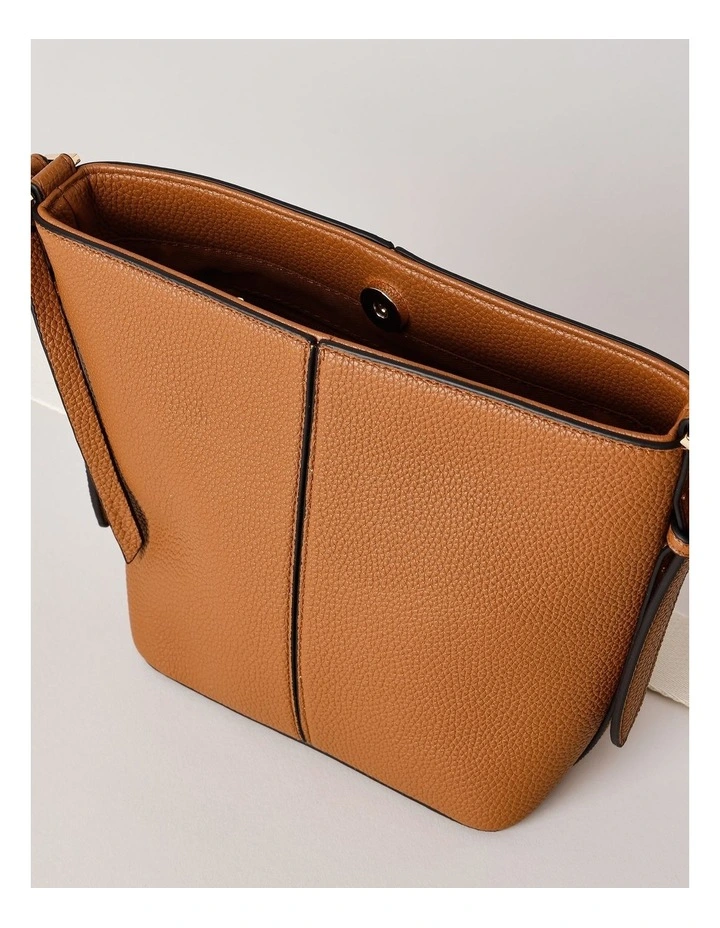Plano Crossbody Bag in Tan image 7