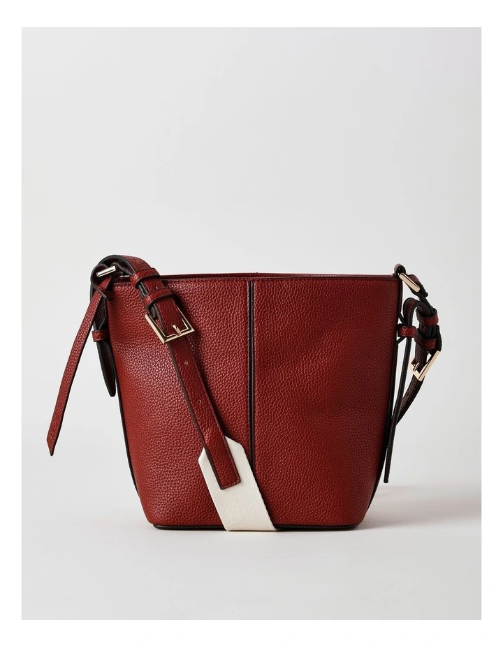 Plano Crossbody Bag in Raspberry image 1