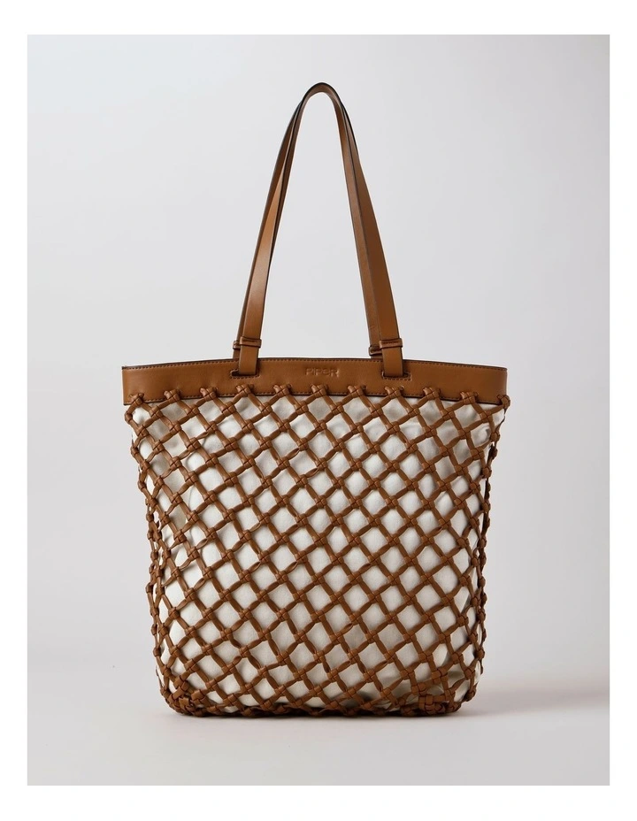 Cincinnati Tote Bag in Tan image 1