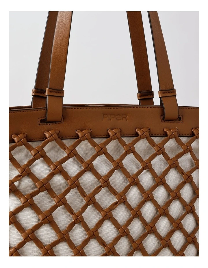 Cincinnati Tote Bag in Tan image 6