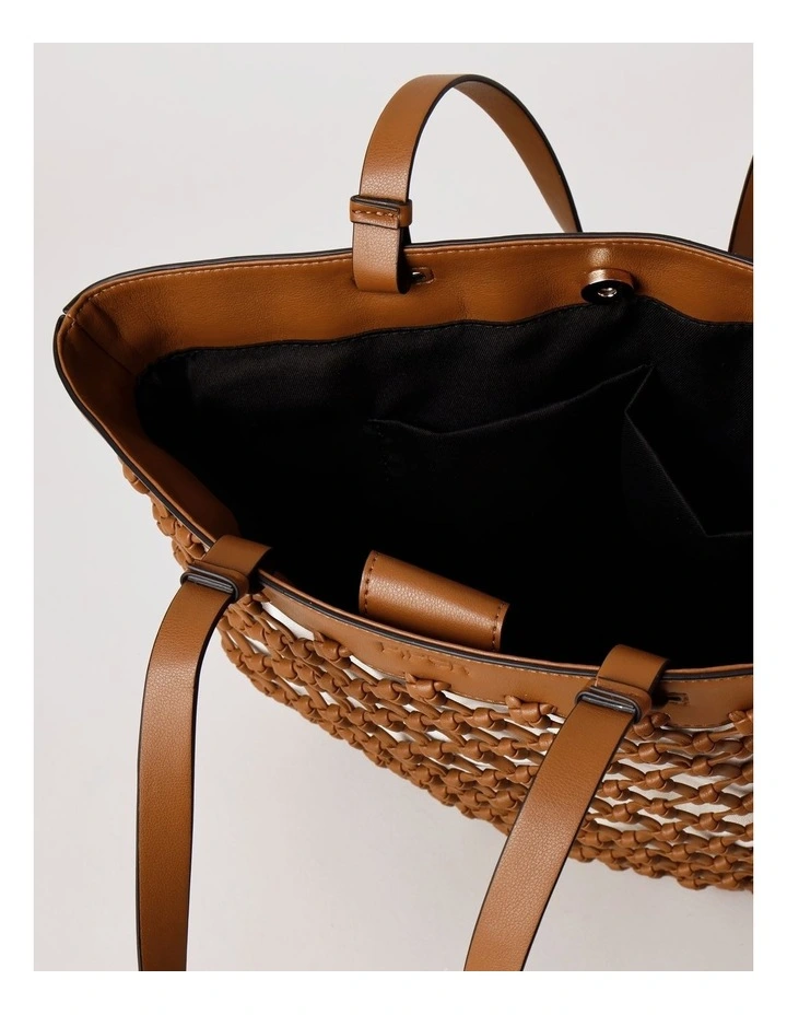 Cincinnati Tote Bag in Tan image 7