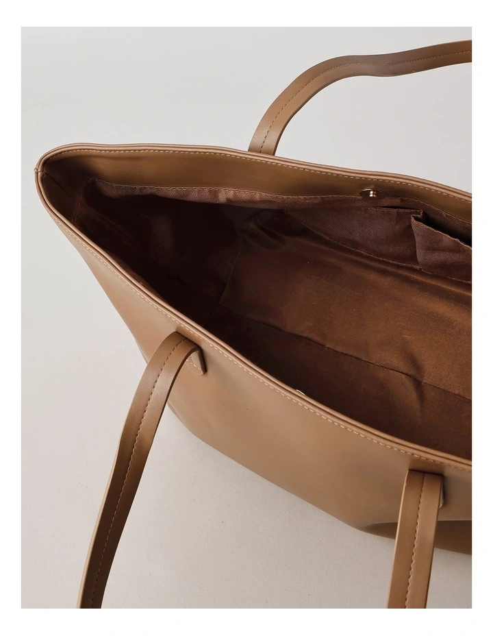 San Jose Tote Bag in Taupe image 4