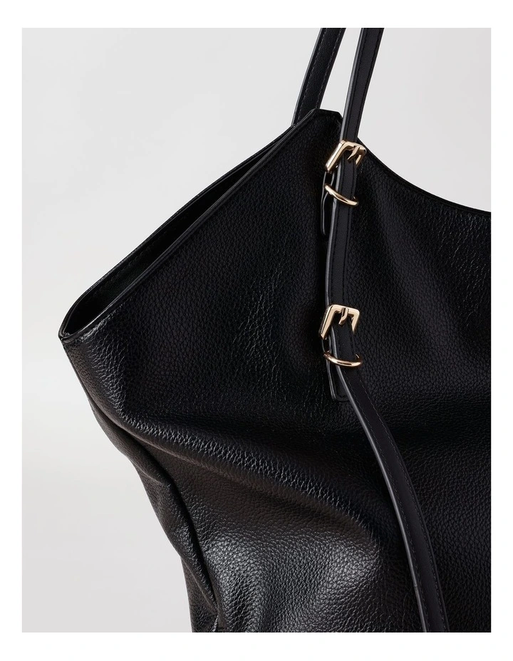 El Monte Tote Bag in Black image 3