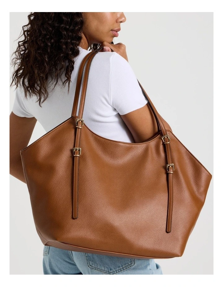 El Monte Tote Bag in Tan image 2
