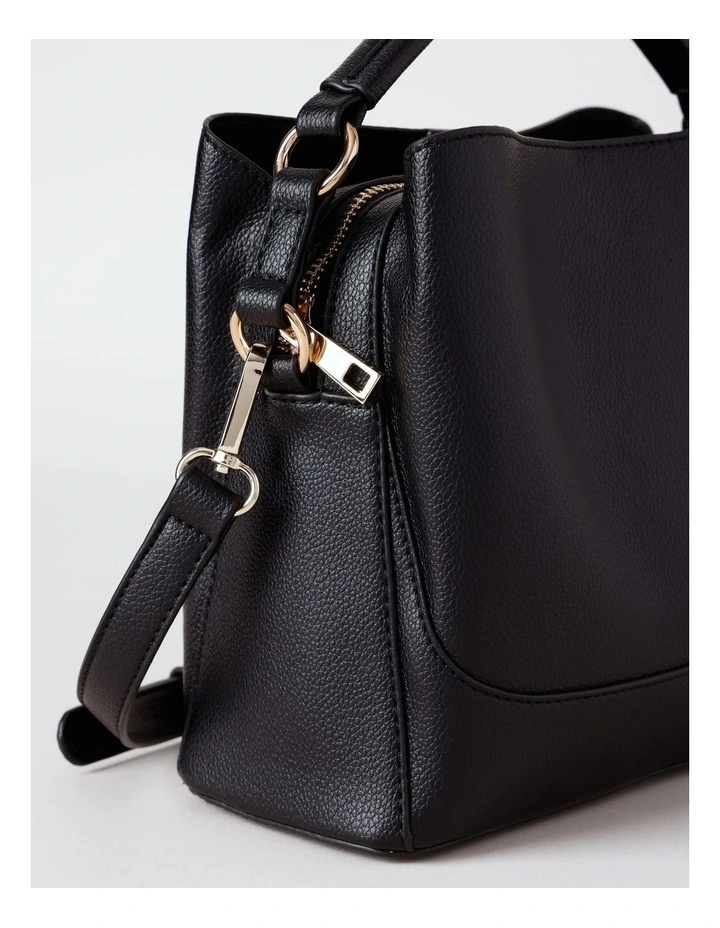 Washington Crossbody Bag in Black image 3