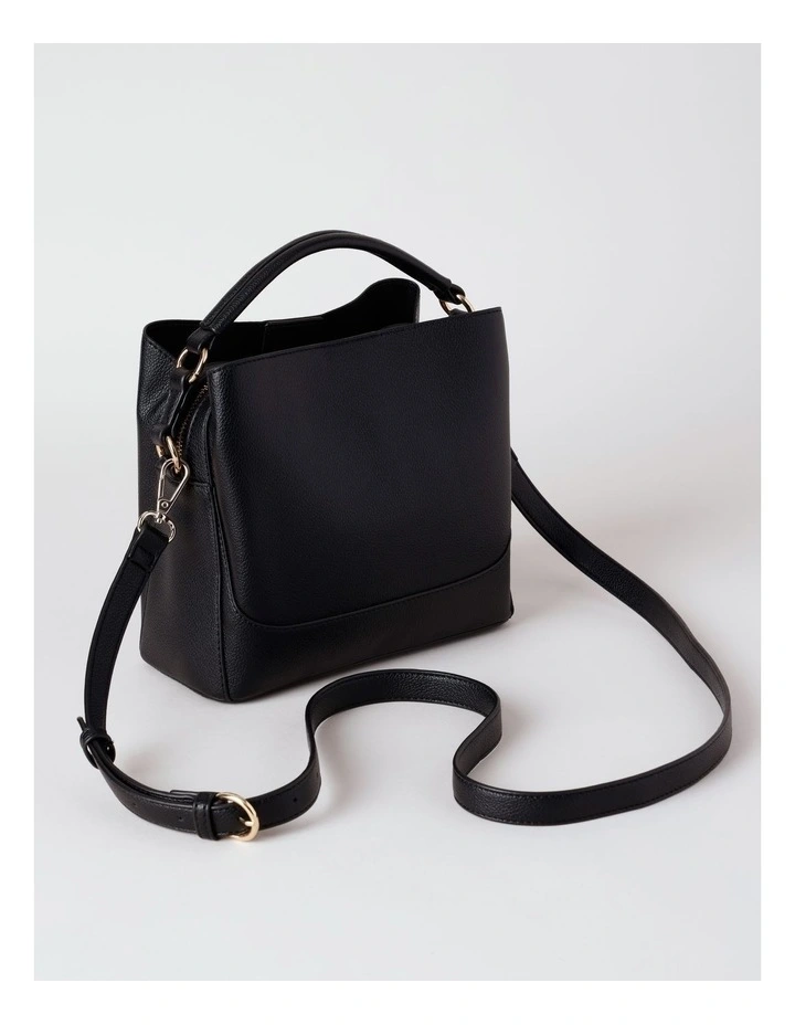 Washington Crossbody Bag in Black image 5